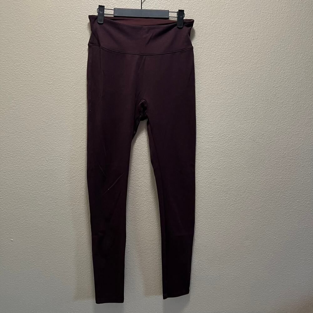 Spanx Assets Rd Hot Label Red Mid Rise Leggings Size Medium - Picture 2 of 7